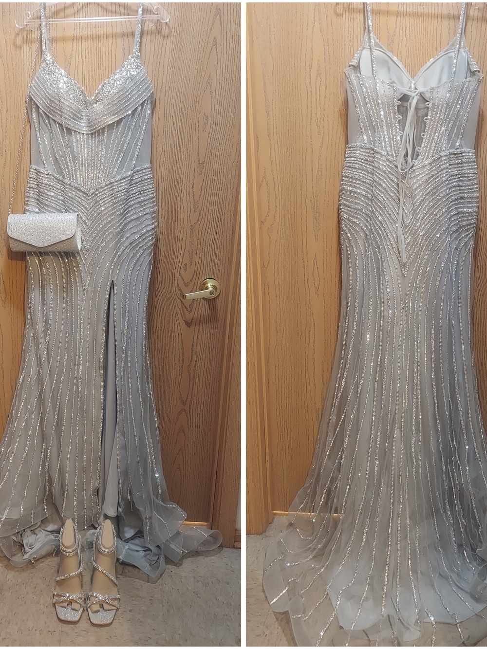 ✨ COMPLETE PROM LOOK! DRESS + SHOES + PURSE FOR $460✨